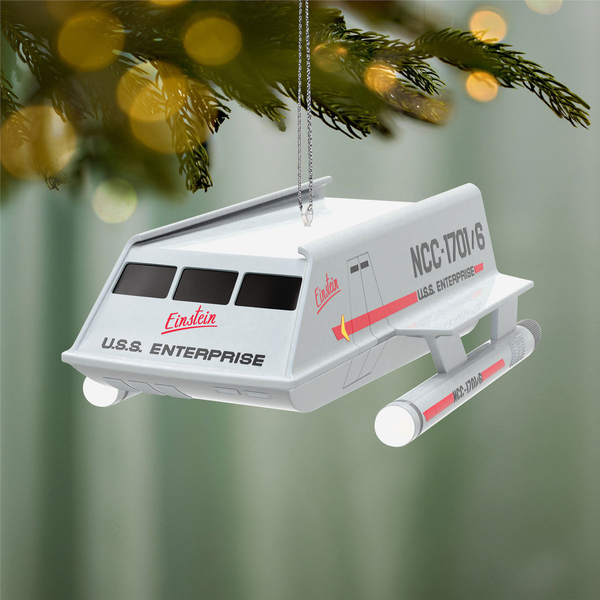 Star Trek™: The Original Series Shuttlecraft Einstein NCC-1701/6 Ornament With Sound