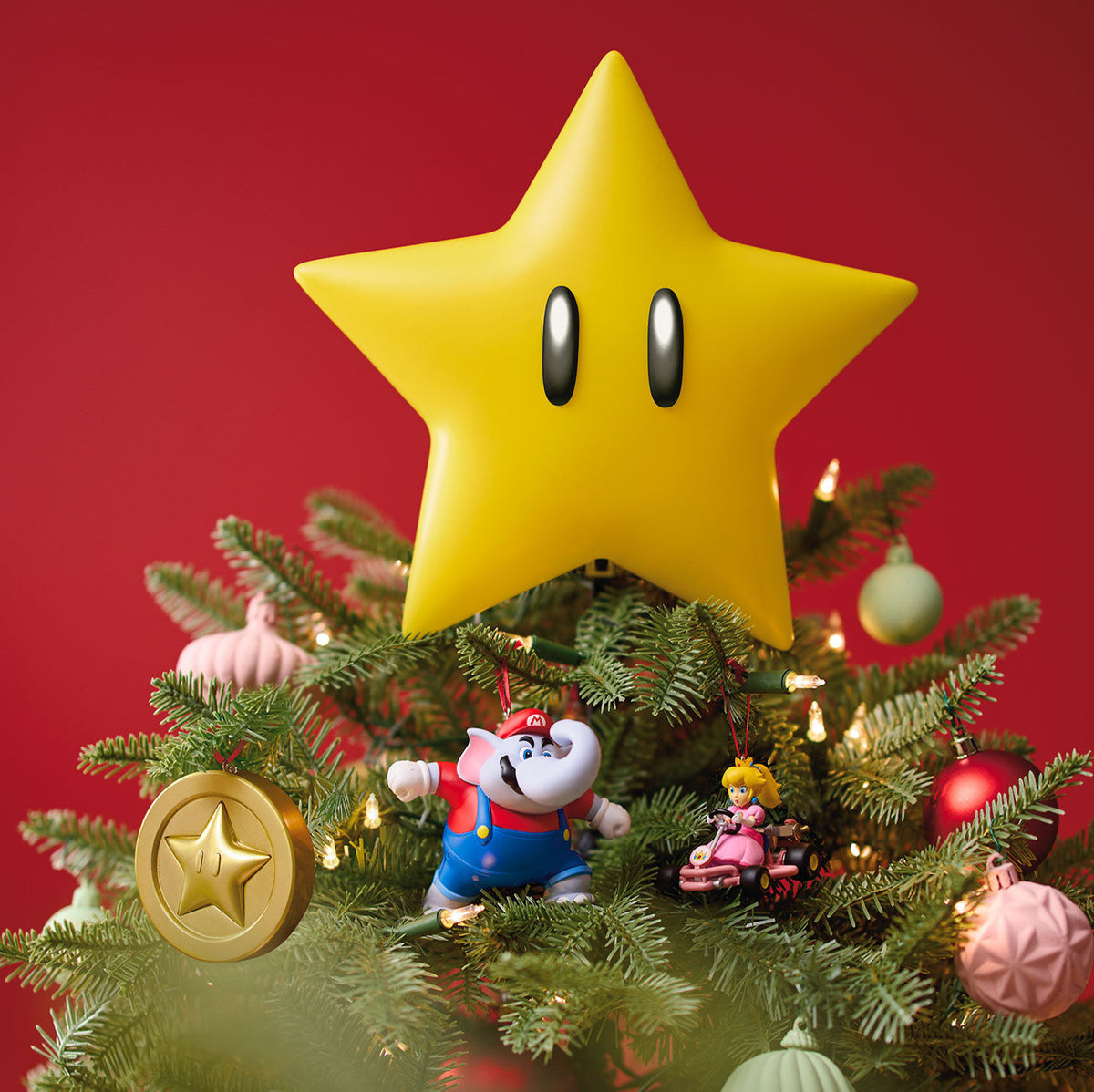 Nintendo Super Mario™ Super Star Tree Topper With Light and Sound