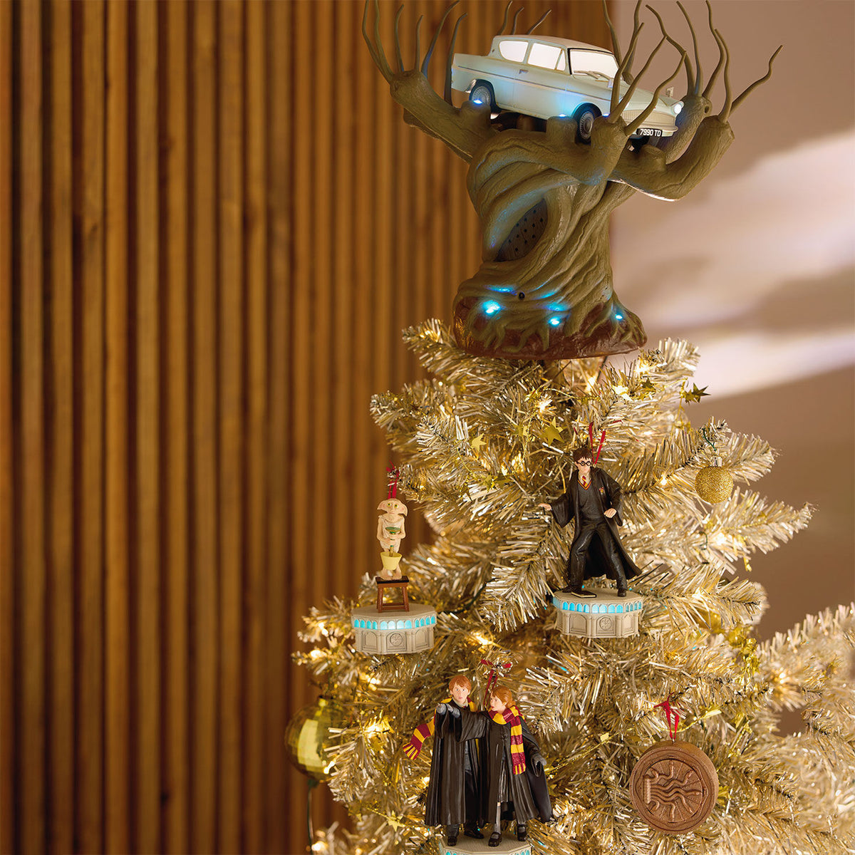 Harry Potter and the Chamber of Secrets™ Collection Ron Weasley™ and Hermione Granger™ Ornament With Light and Sound
