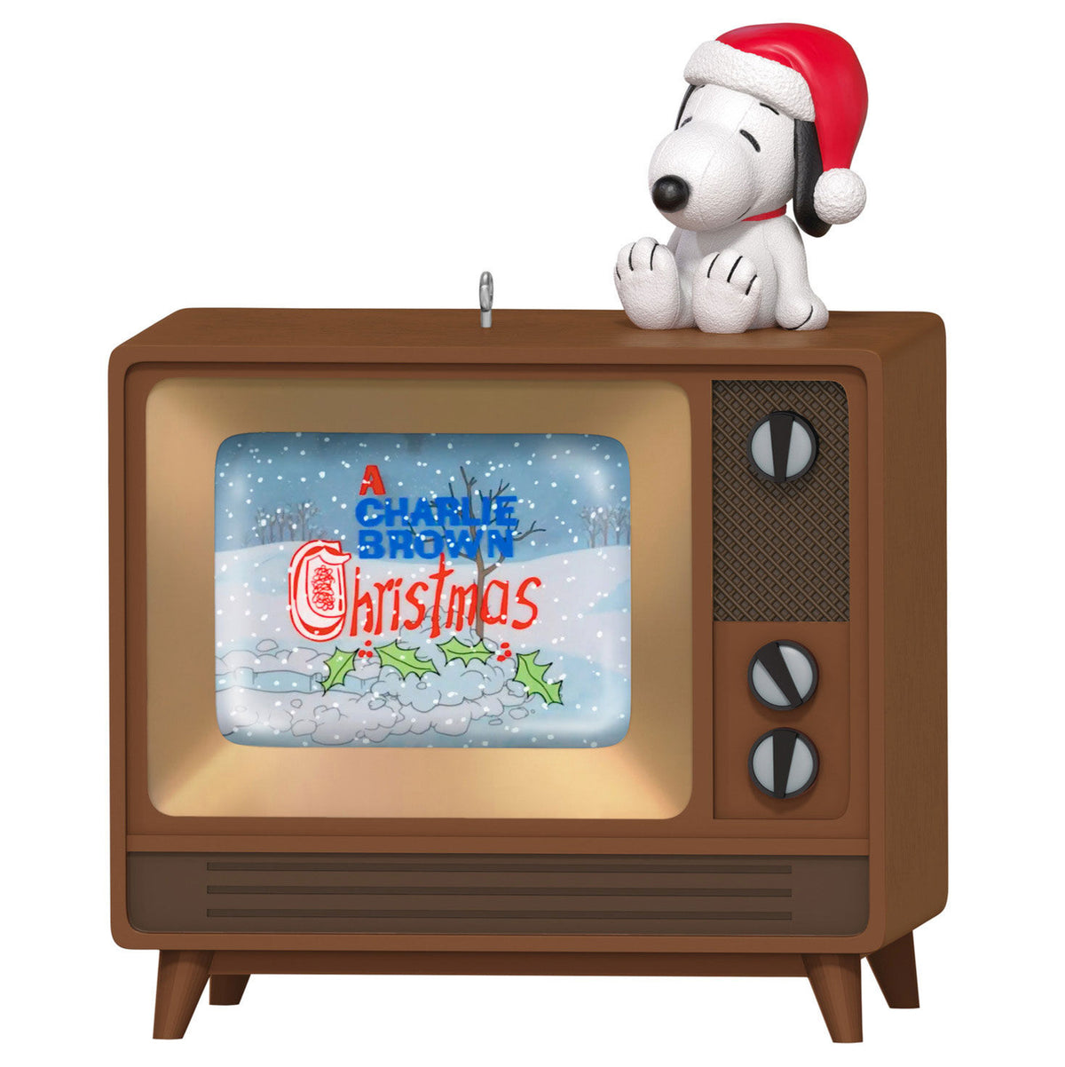 The Peanuts® Gang A Charlie Brown Christmas Ornament With Video, Light and Sound