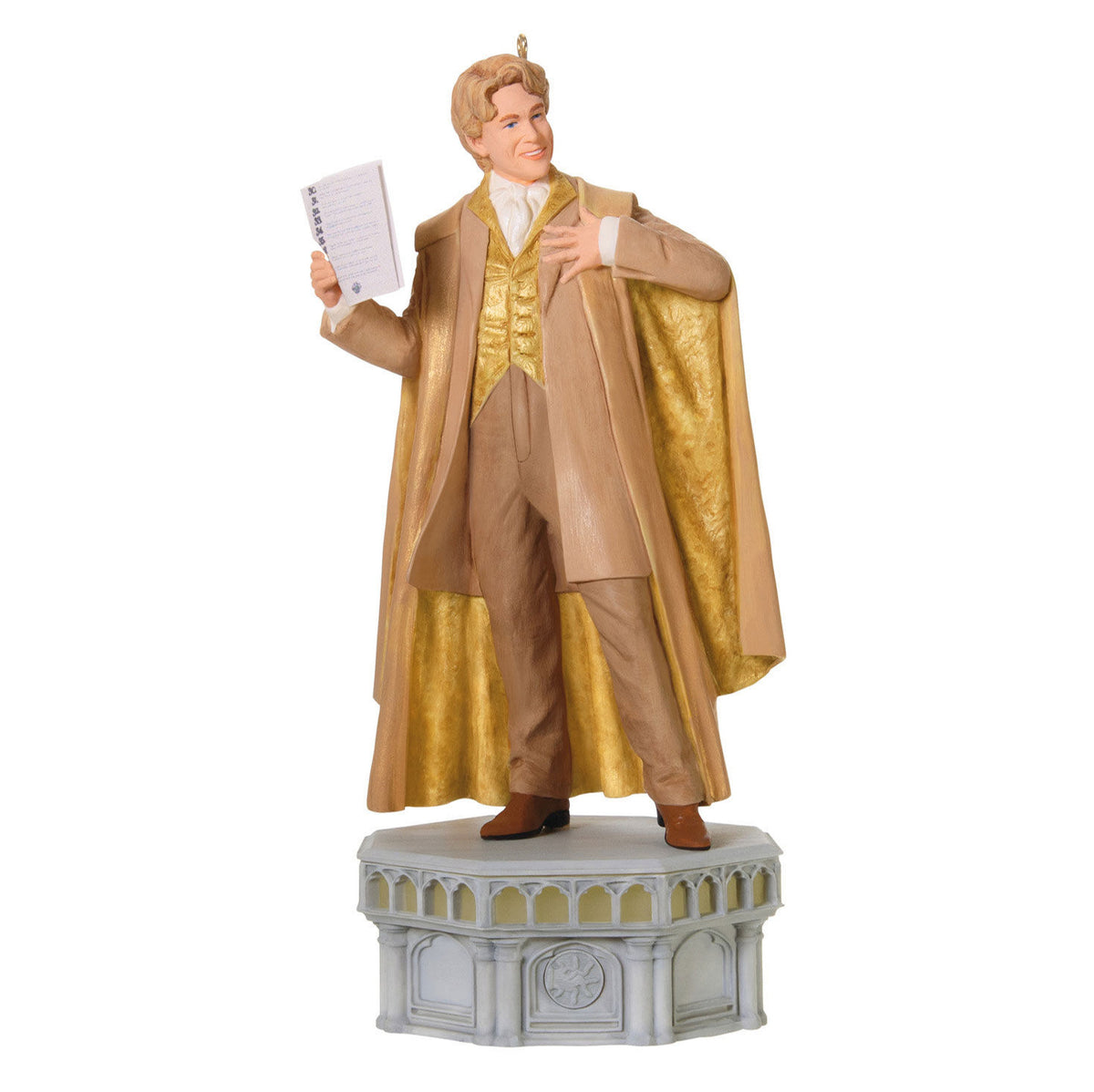 Harry Potter and the Chamber of Secrets™ Collection Gilderoy Lockhart™ Ornament With Light and Sound
