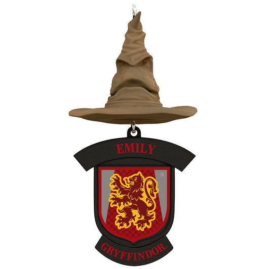 Harry Potter™ Sorting Hat Personalized Ornament, Custom Text