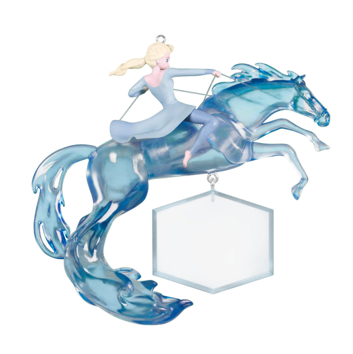 Disney Frozen 2 Elsa and Nokk Personalized Ornament, Custom Text