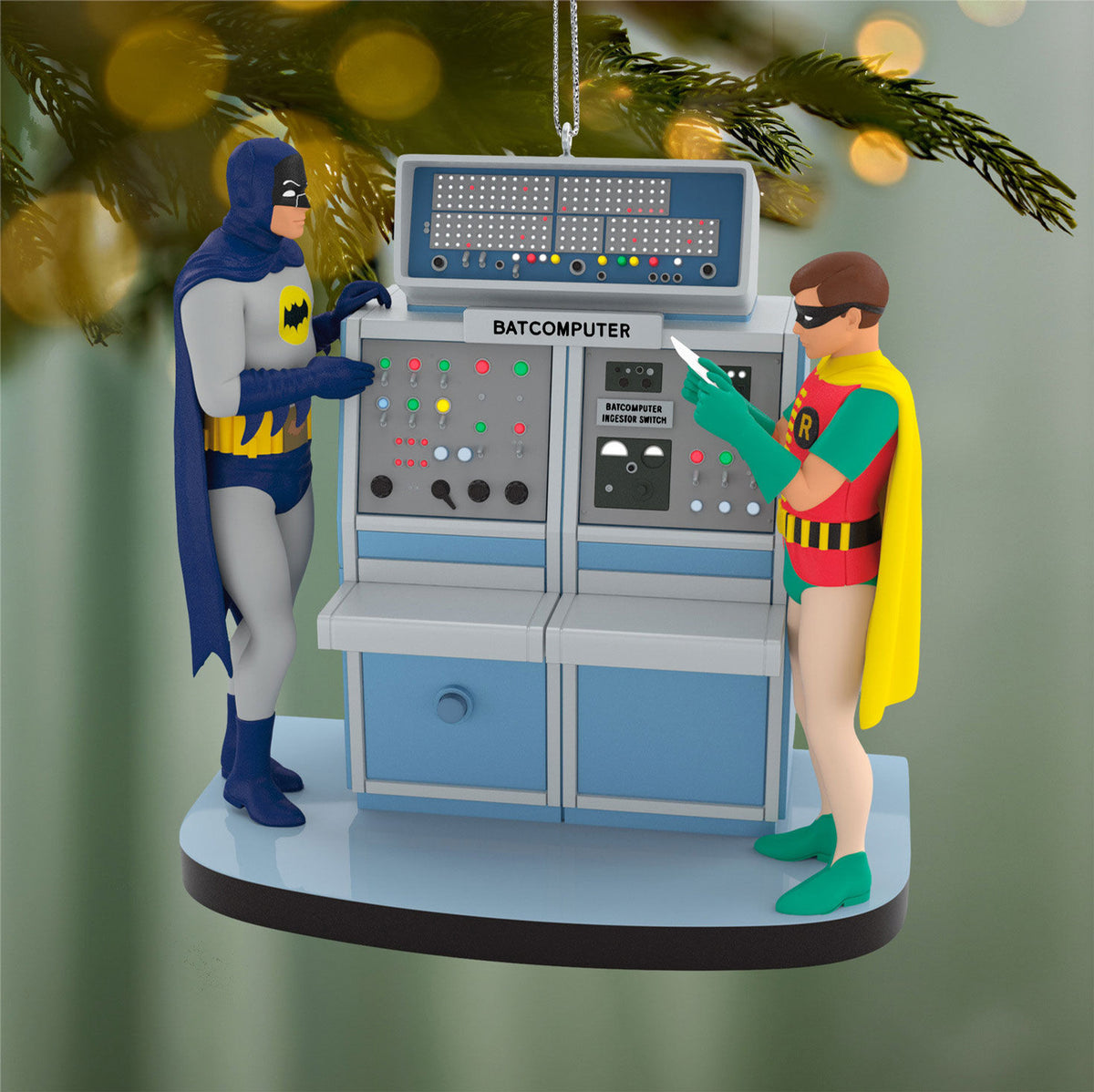 Batman™ The Classic TV Series Batcomputer Ornament With Light and Sound