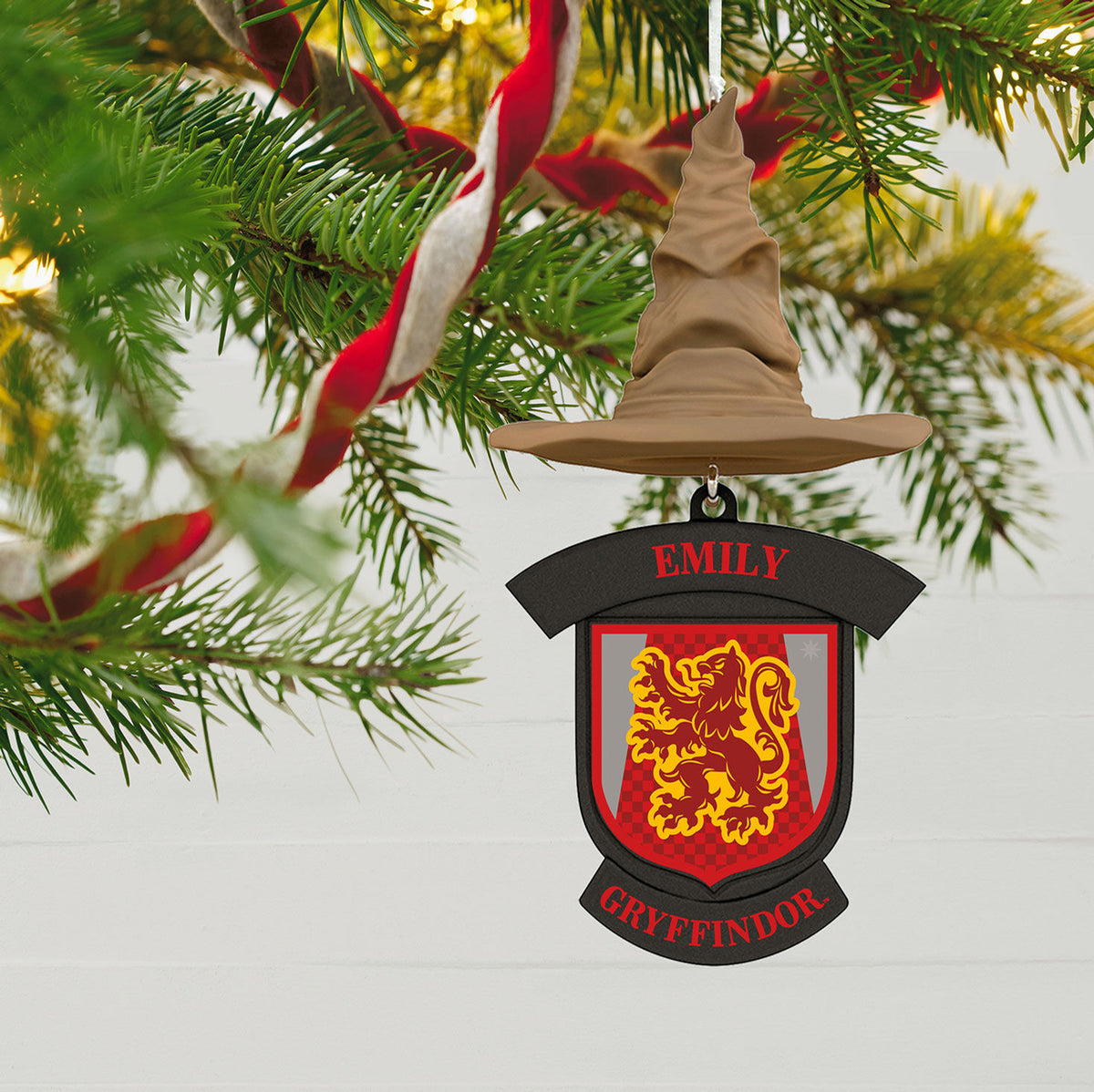 Harry Potter™ Sorting Hat Personalized Ornament, Custom Text