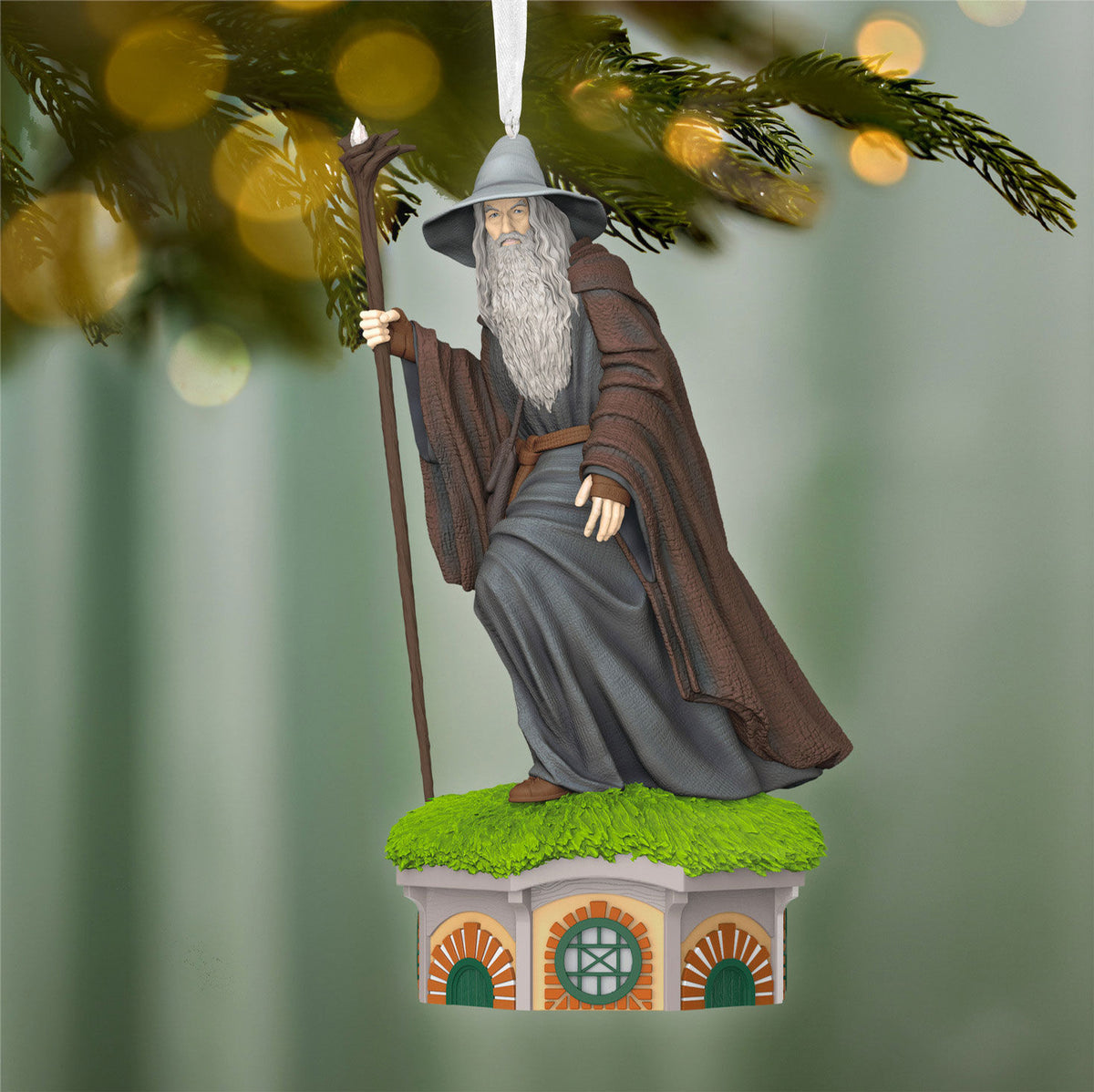 Lord of the Rings: The Fellowship of the Ring™ Collection Gandalf™ the Grey Ornament With Light and Sound