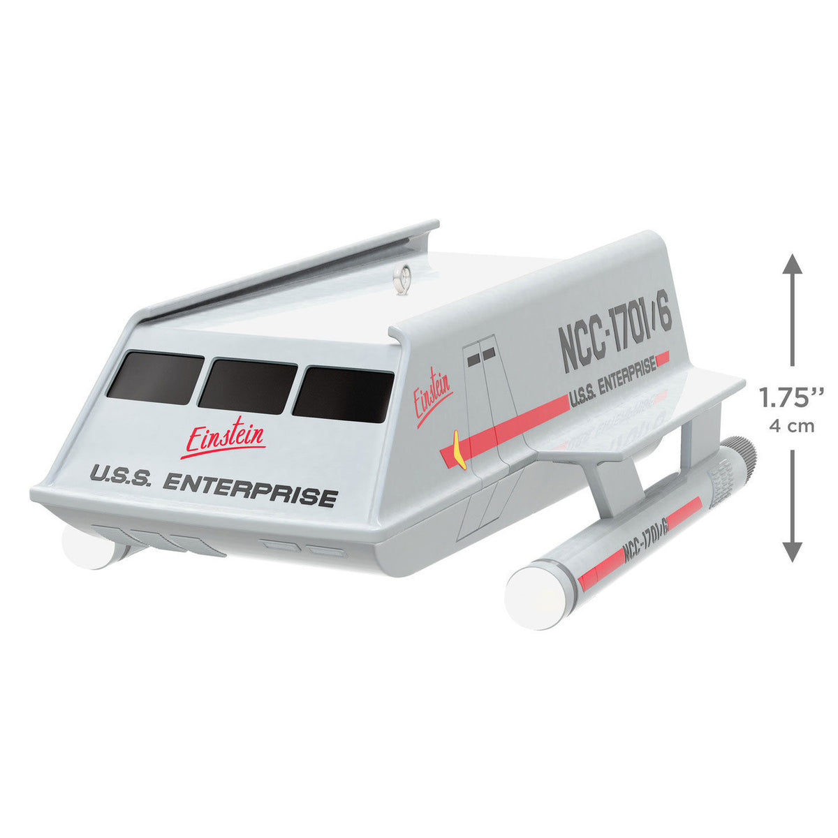Star Trek™: The Original Series Shuttlecraft Einstein NCC-1701/6 Ornament With Sound