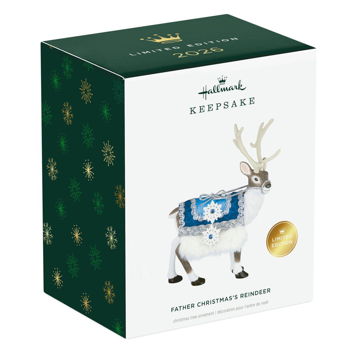 Father Christmas's Reindeer Ornament