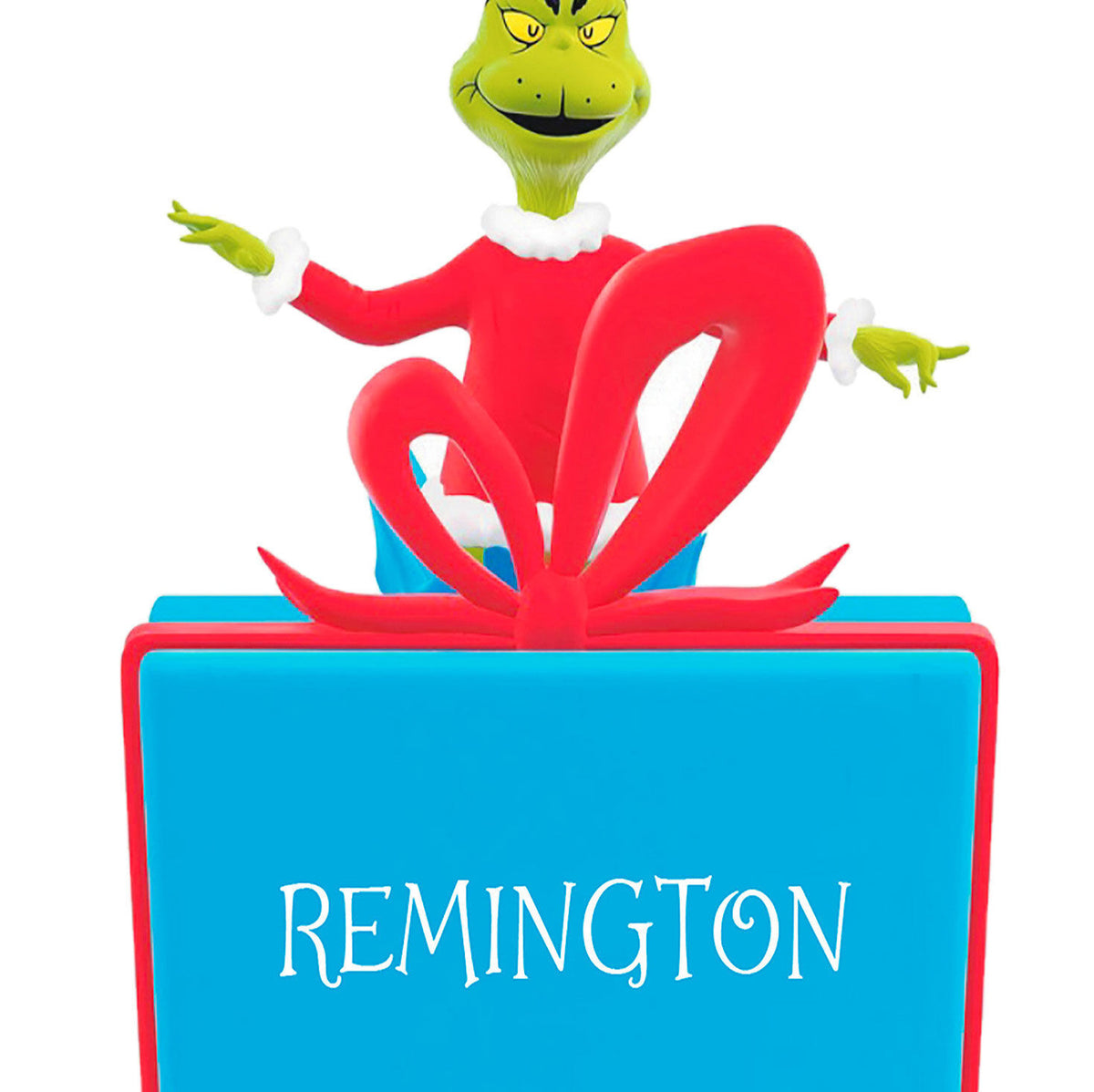 Dr. Seuss's How the Grinch Stole Christmas!™ on Present Personalized Ornament, Custom Text
